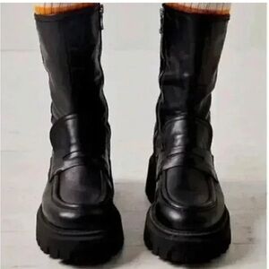 Free People Madison loafer boots